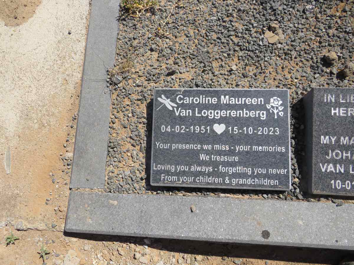 LOGGERENBERG Johannes Maritz, van 1948-2016 & Caroline Maureen 1951-2023 _2