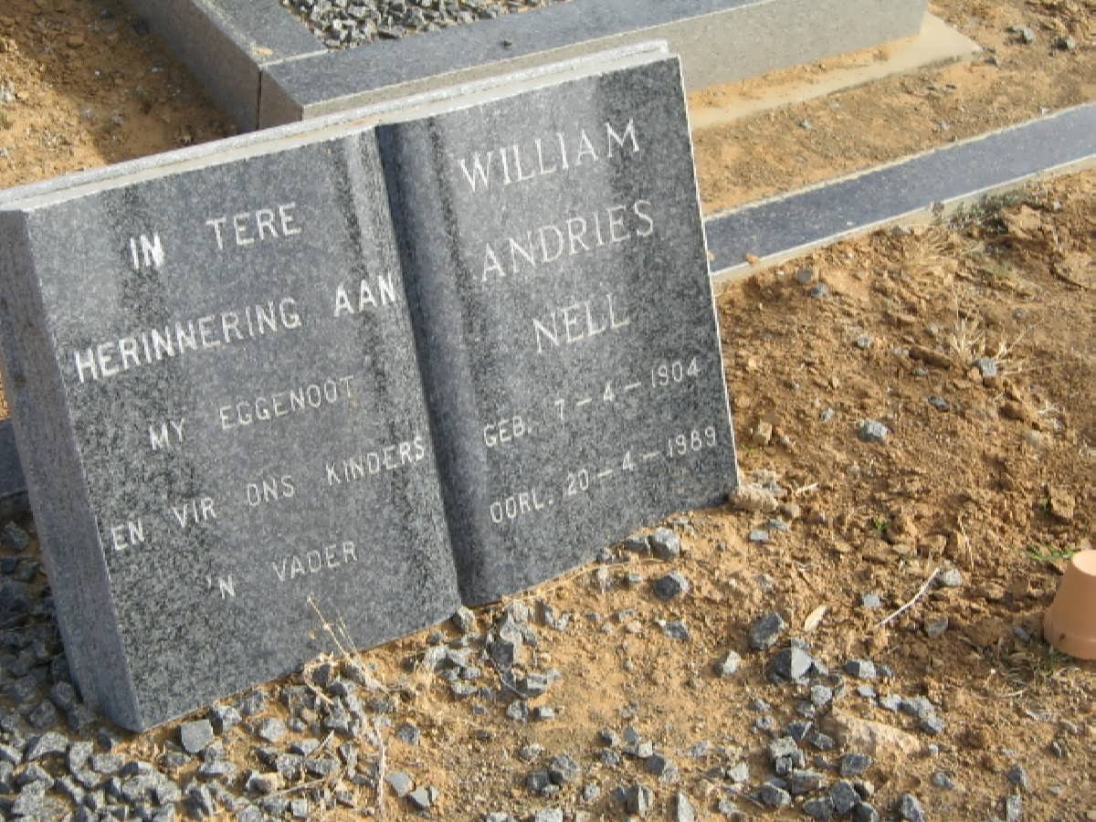 NELL William Andries 1904-1989