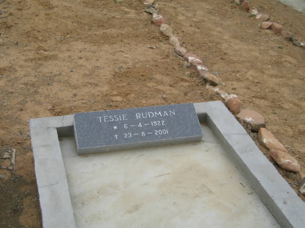 RUDMAN Tessie 1922-2001