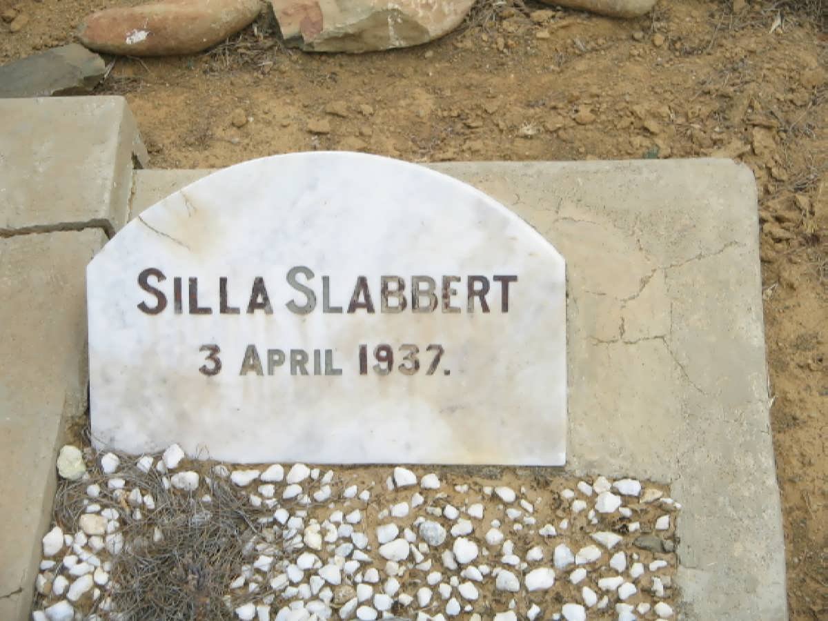 SLABBERT Silla -1937