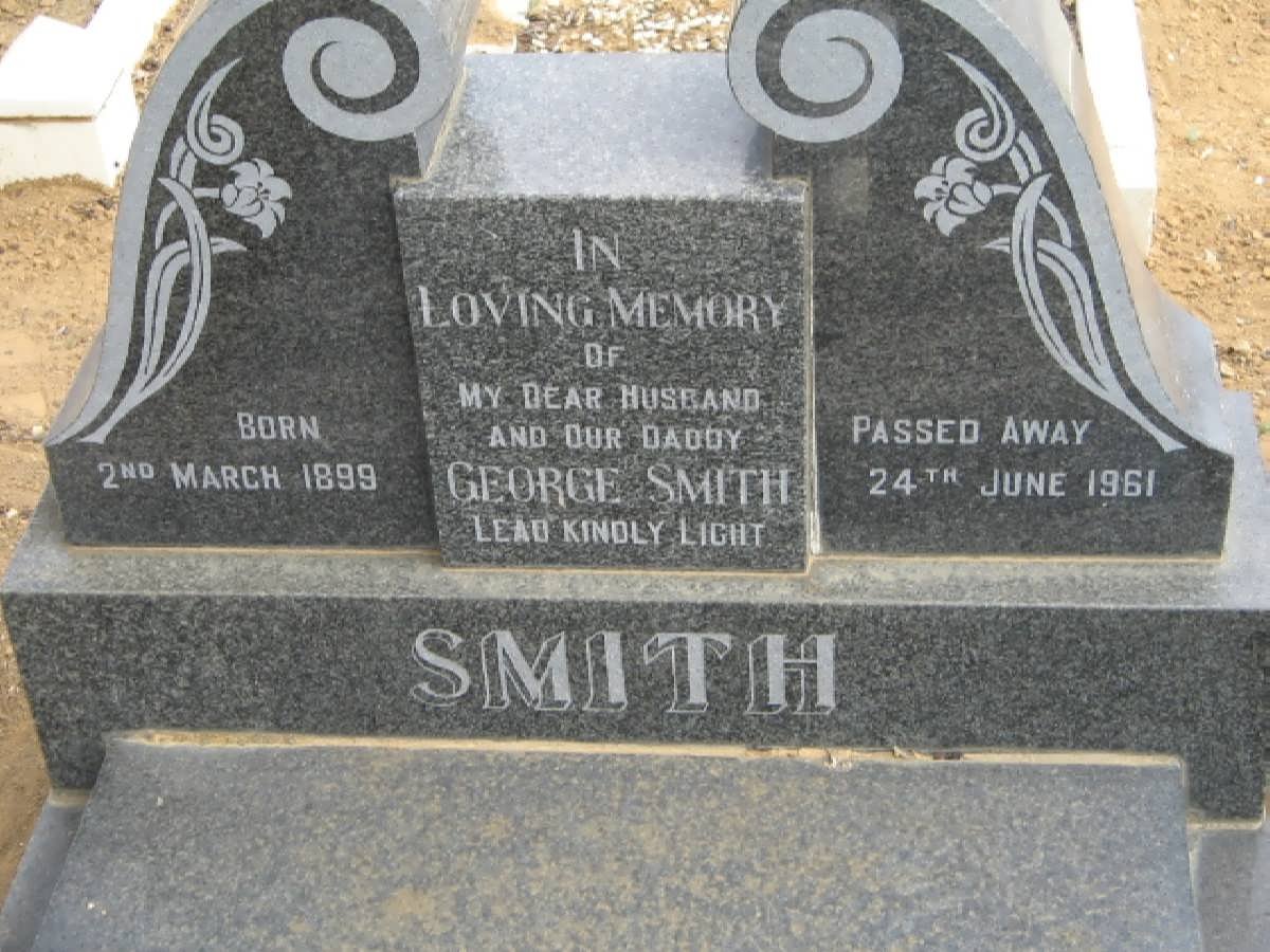 SMITH George Smith 1899-1961