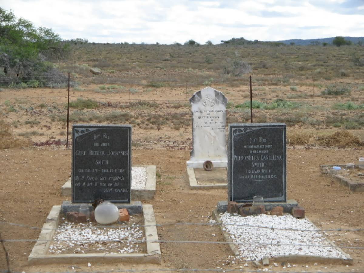 SMITH Gert Reinier Johannes -1954 &amp; Petronella Danielina VAN WYK