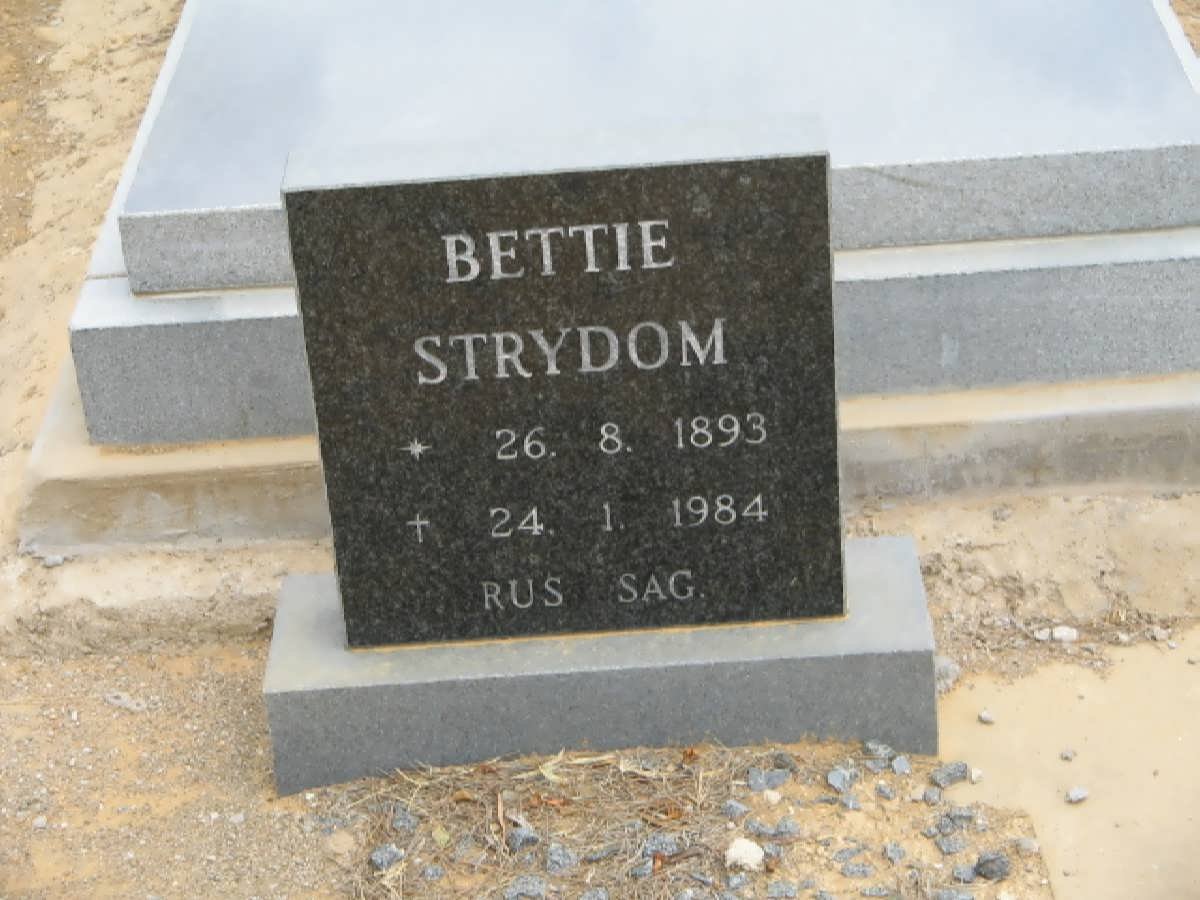 STRYDOM Bettie 1893-1984