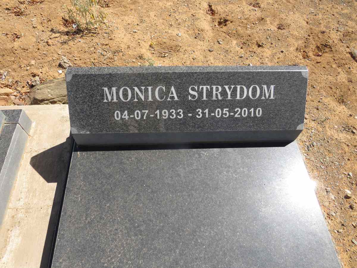STRYDOM Monica 1933-2010