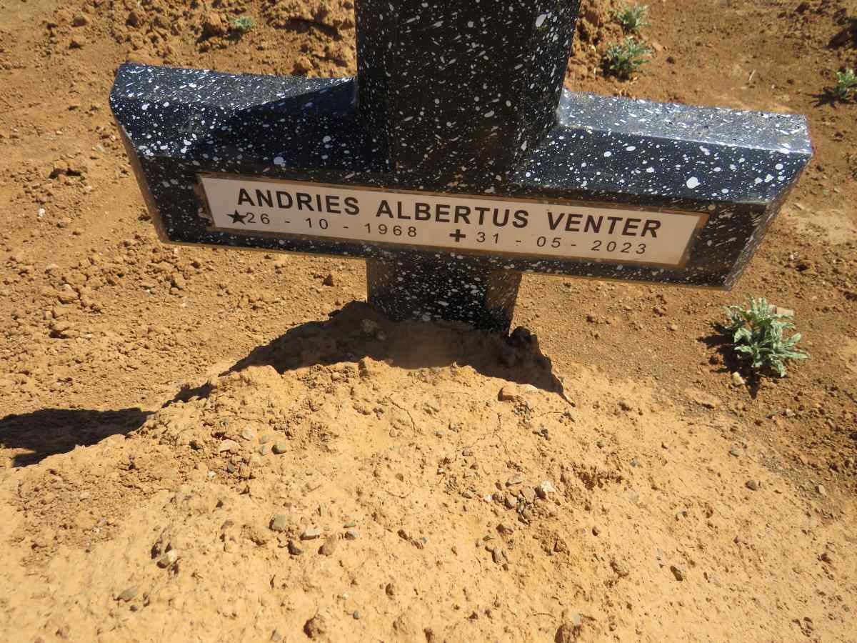 VENTER Andries Albertus 1968-2023