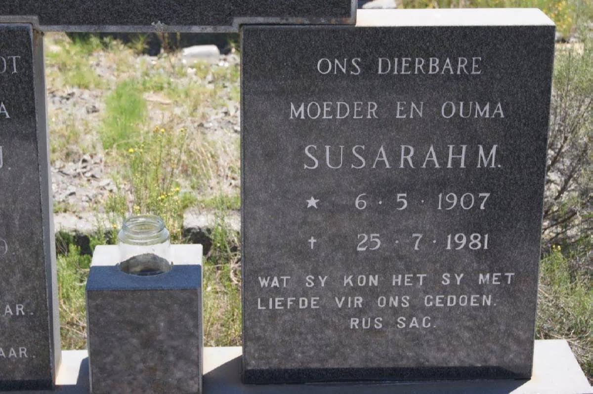 GERBER Susarah M. 1907-1981