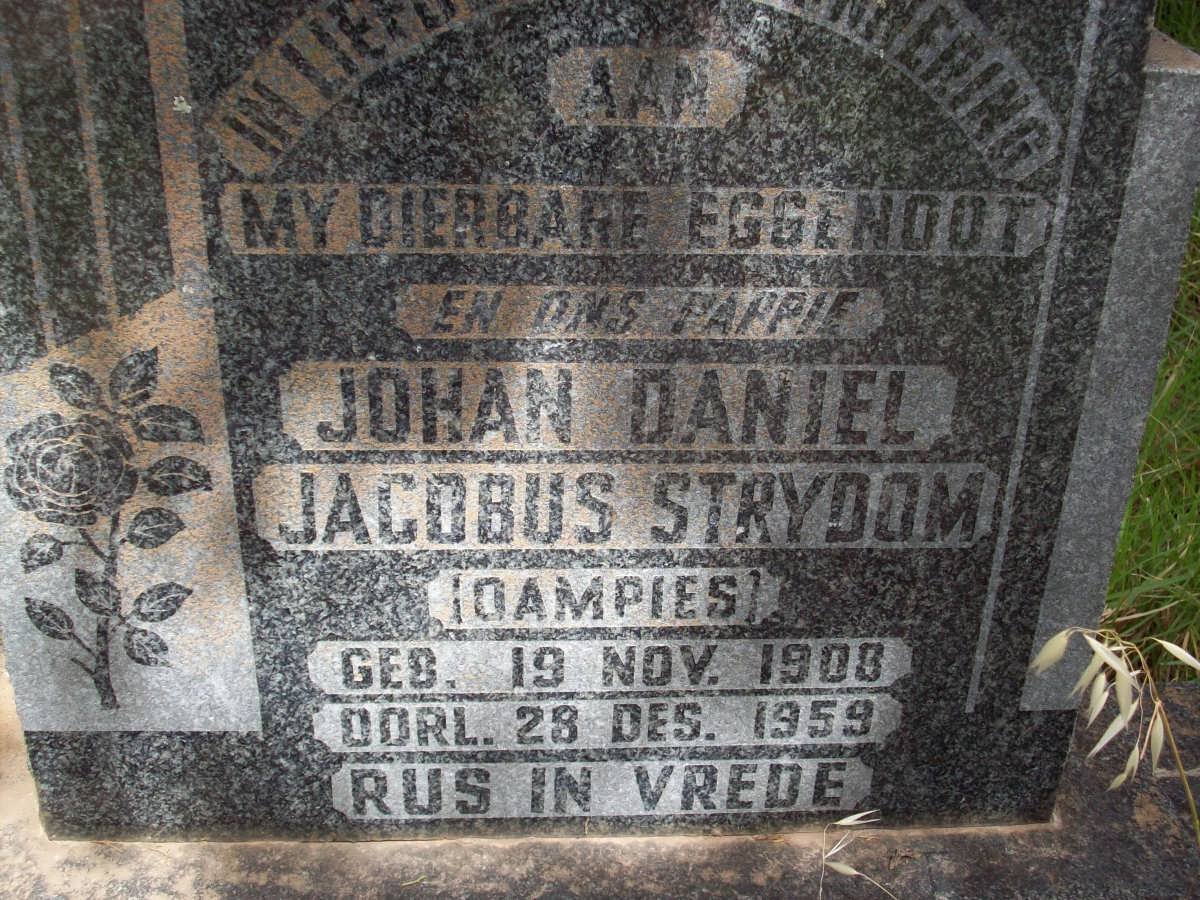 STRYDOM Johan Daniel Jacobus 1908-1959
