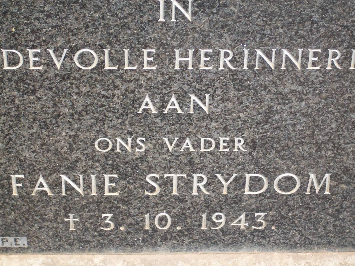 STRYDOM Fanie -1943