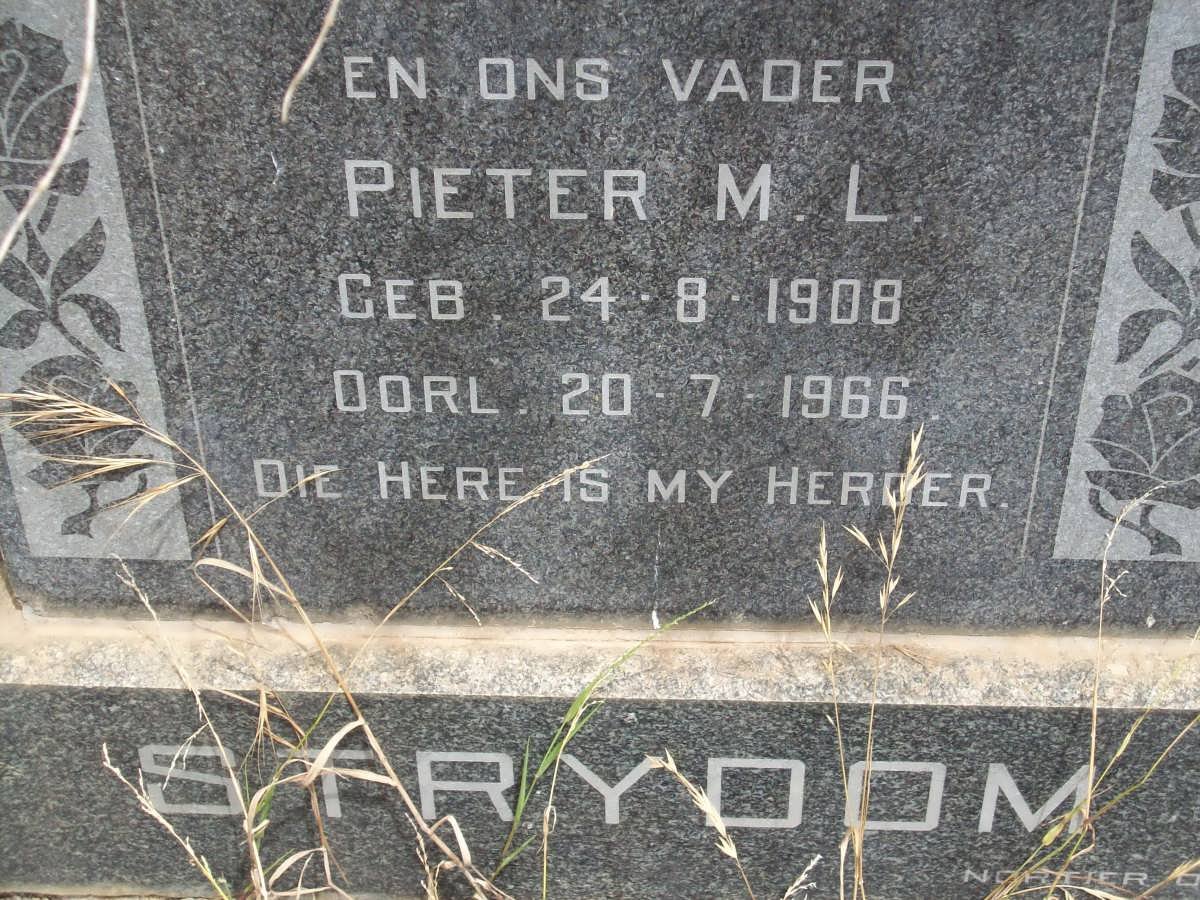 STRYDOM Pieter M.L. 1908-1966