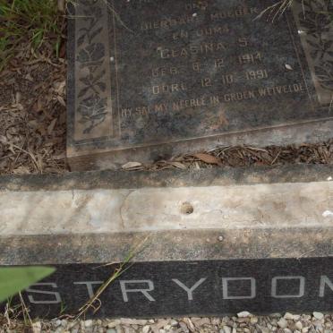 STRYDOM Clasina S. 1914-1991