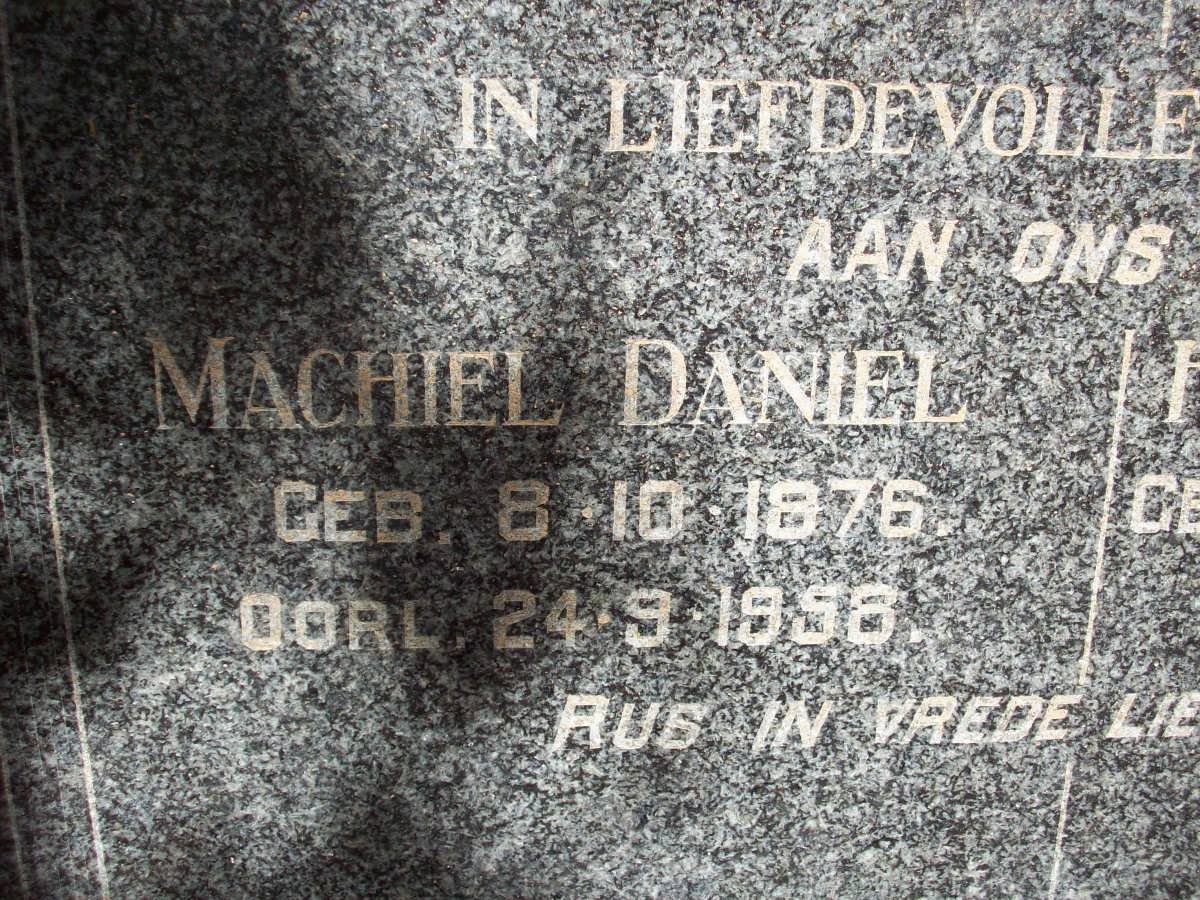 VOSLOO Machiel Daniel 1876-1956