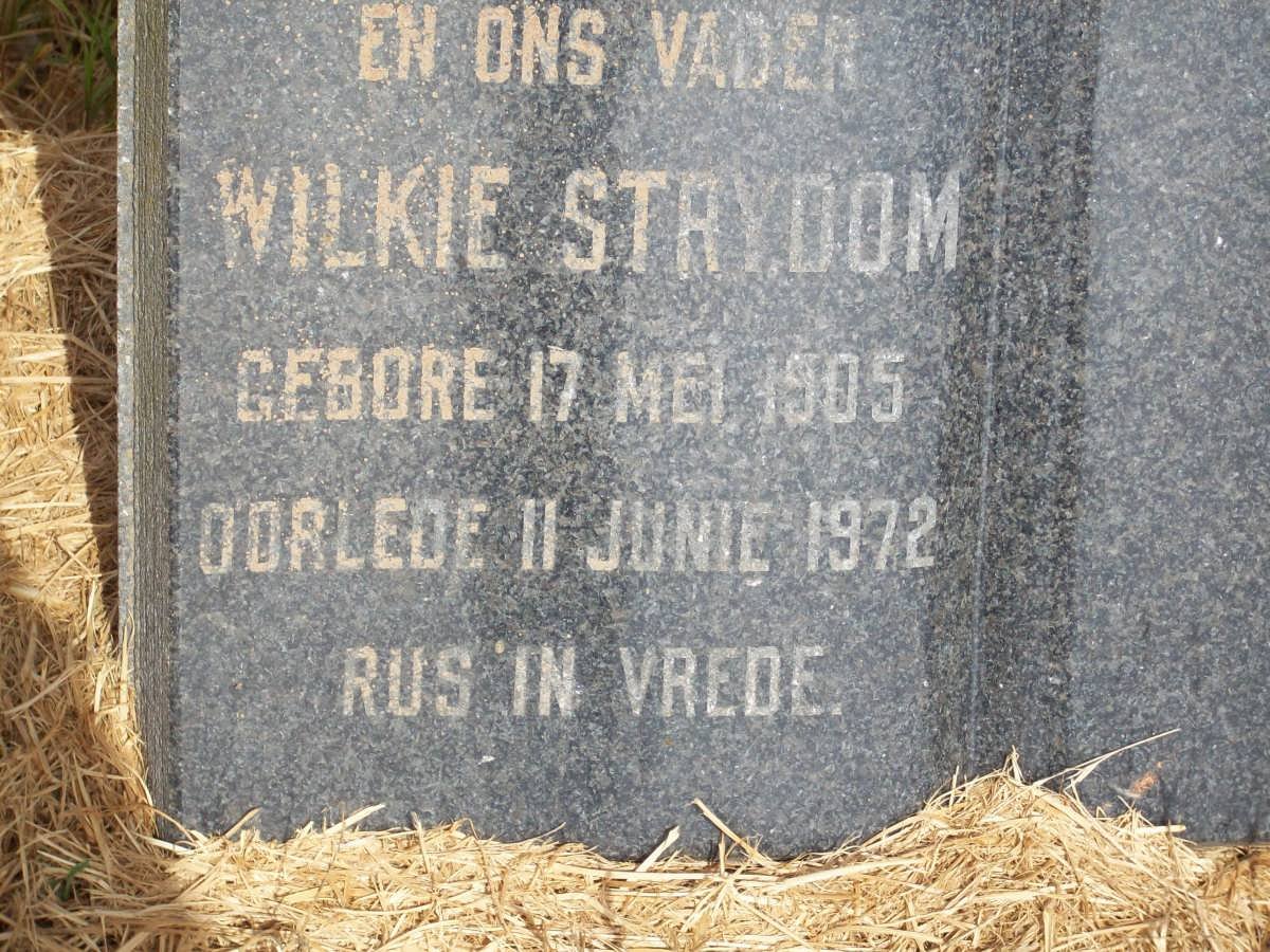STRYDOM Wilkie 1905-1972