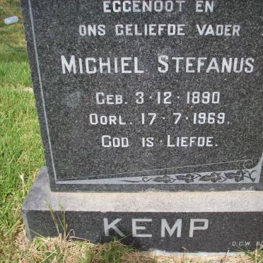 KEMP Michiel Stefanus 1890-1969