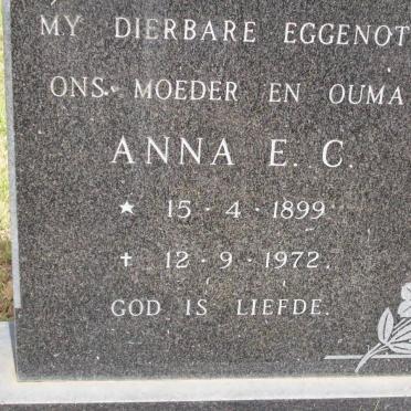 STRYDOM Anna E.C. 1899-1972