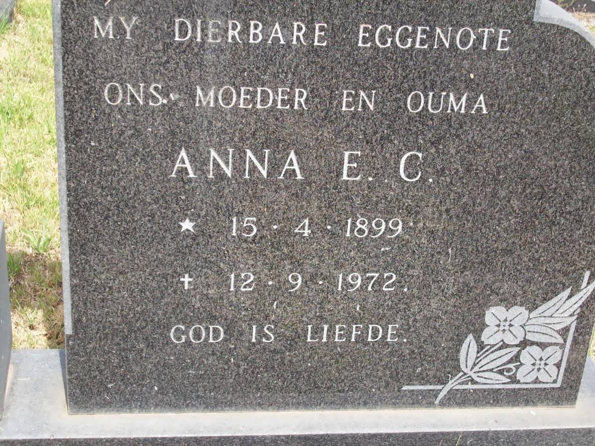 STRYDOM Anna E.C. 1899-1972
