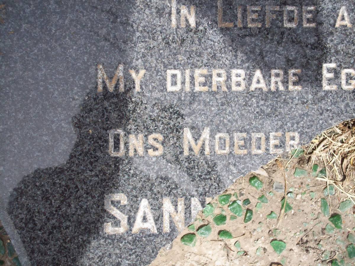 HERTZOG Sannie 1907-1975