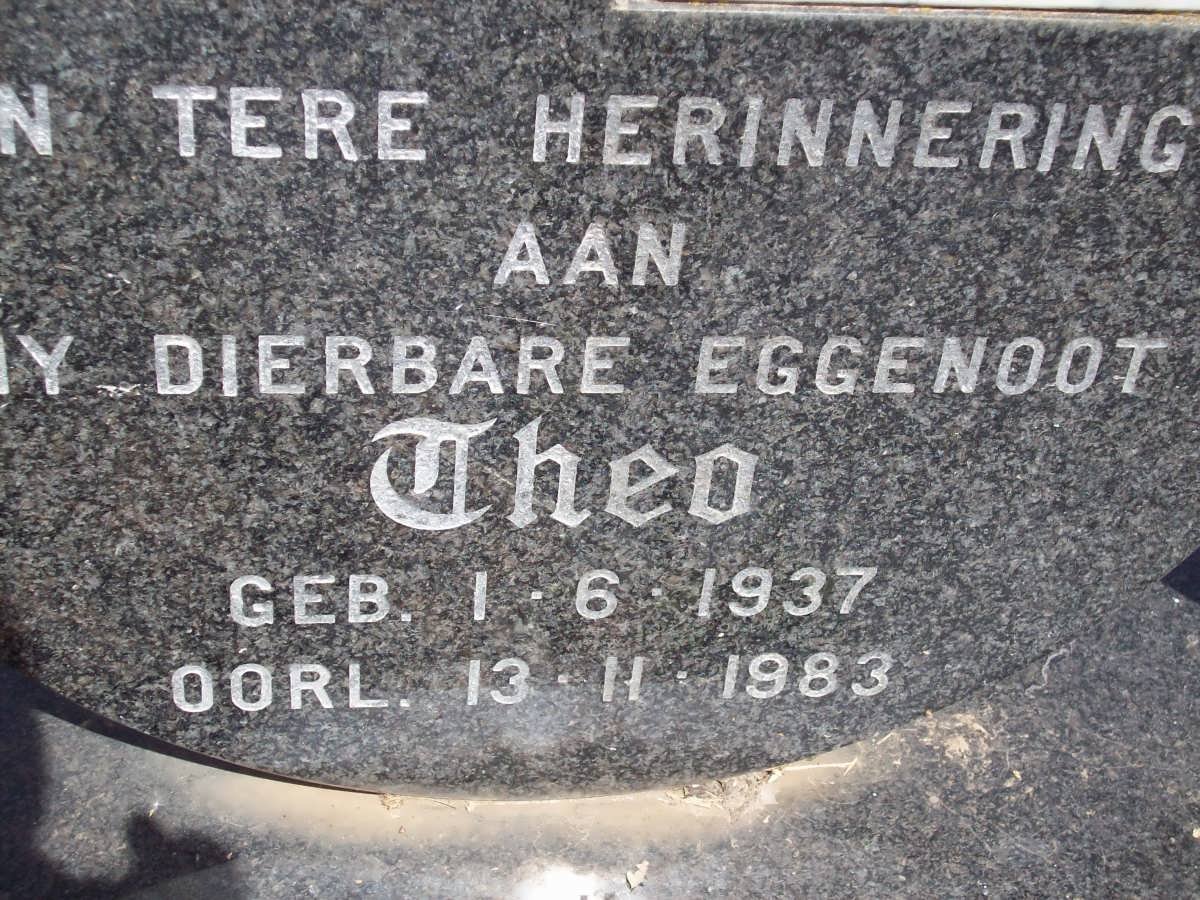 STRYDOM Theo 1937-1983