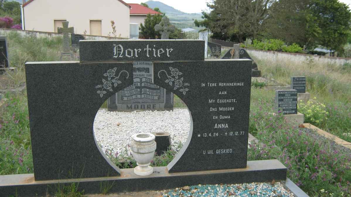 NORTIER Anna 1924-1977