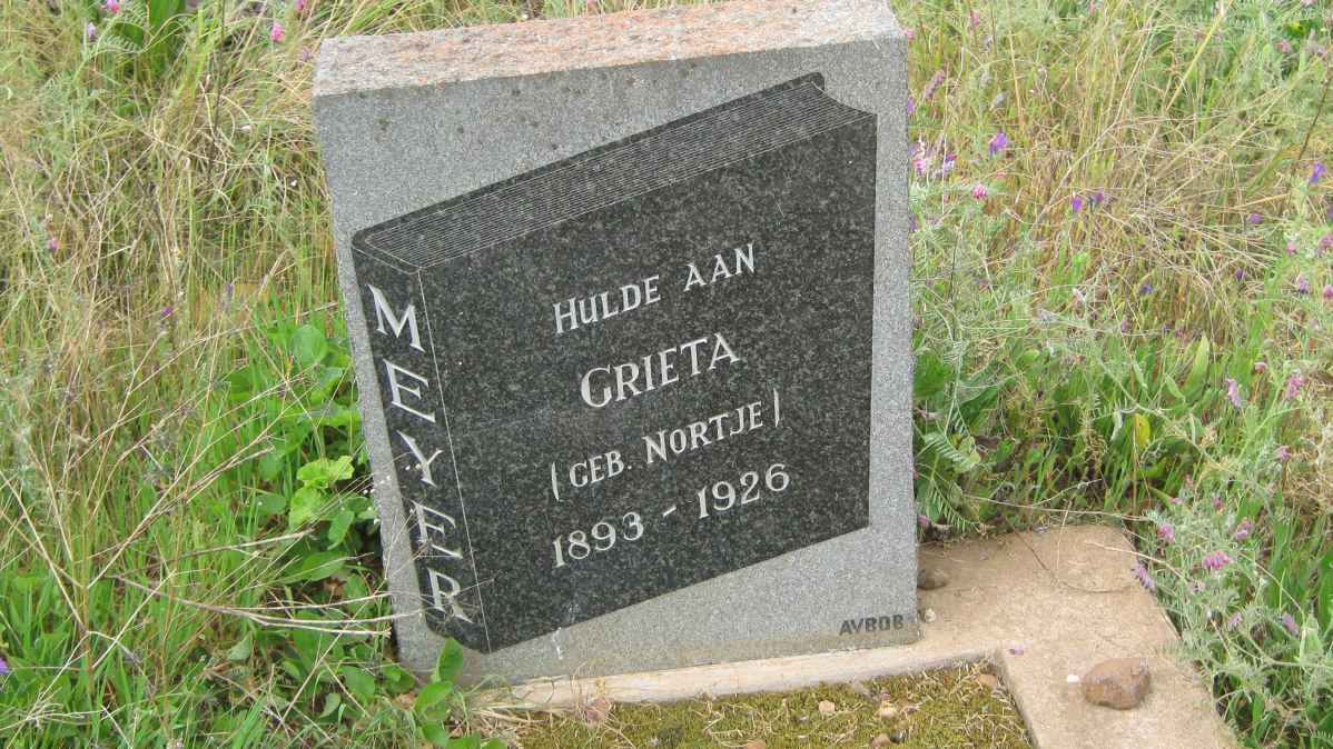 MEYER Grieta nee NORTJE 1893-1926