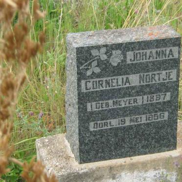 NORTJE Johanna Cornelia 1897-1956