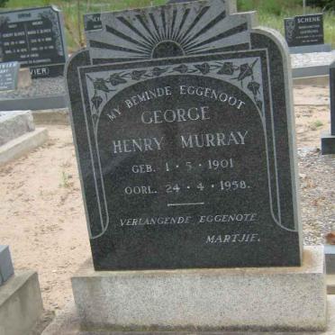 MURRAY George Henry 1901-1958