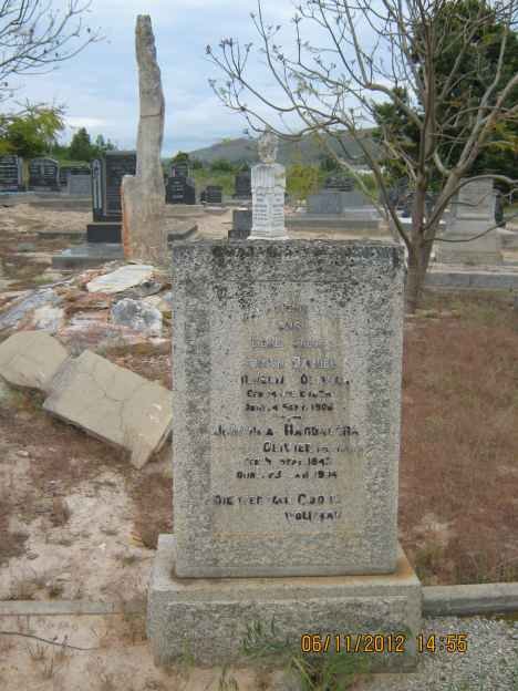 OLIVIER ? 18??-1908 &amp; Johanna H. 1843-1914