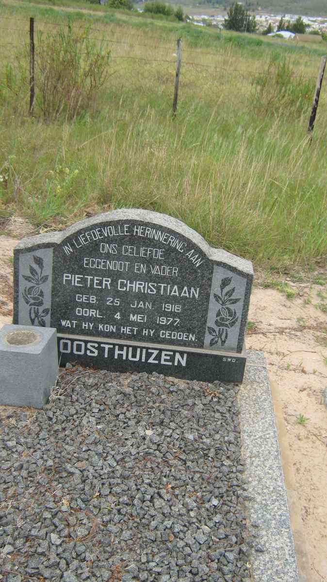 OOSTHUIZEN Pieter Christiaan 1918-1977