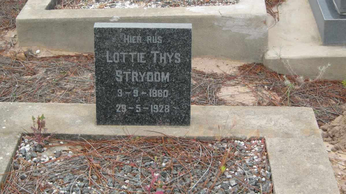 STRYDOM Lottie Thys 1880-1928