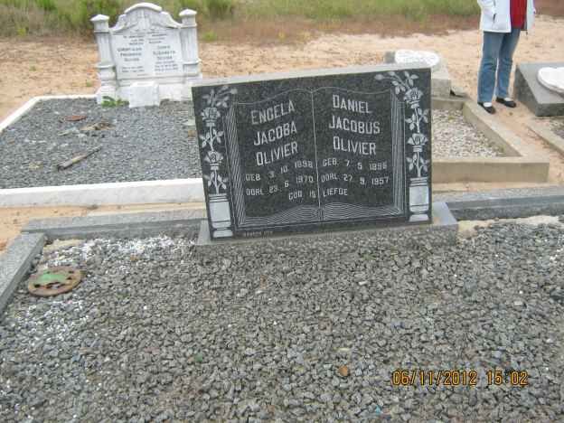 OLIVIER Daniel Jacobus 1896-1957 &amp; Engela Jacoba 1898-1970