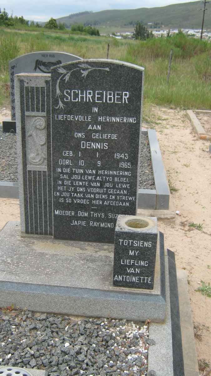 SCHREIBER Dennis 1943-1965