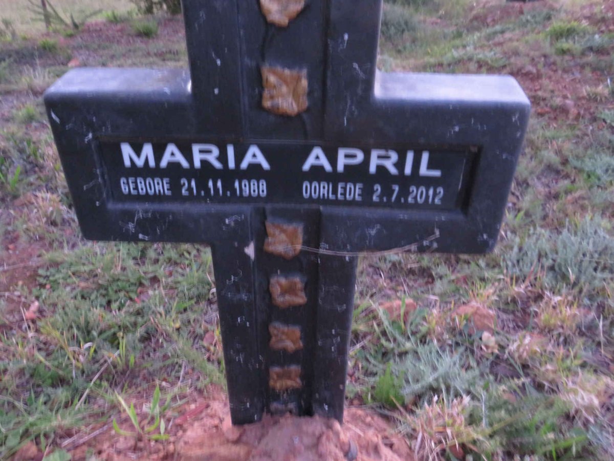 APRIL Maria 1988-2012
