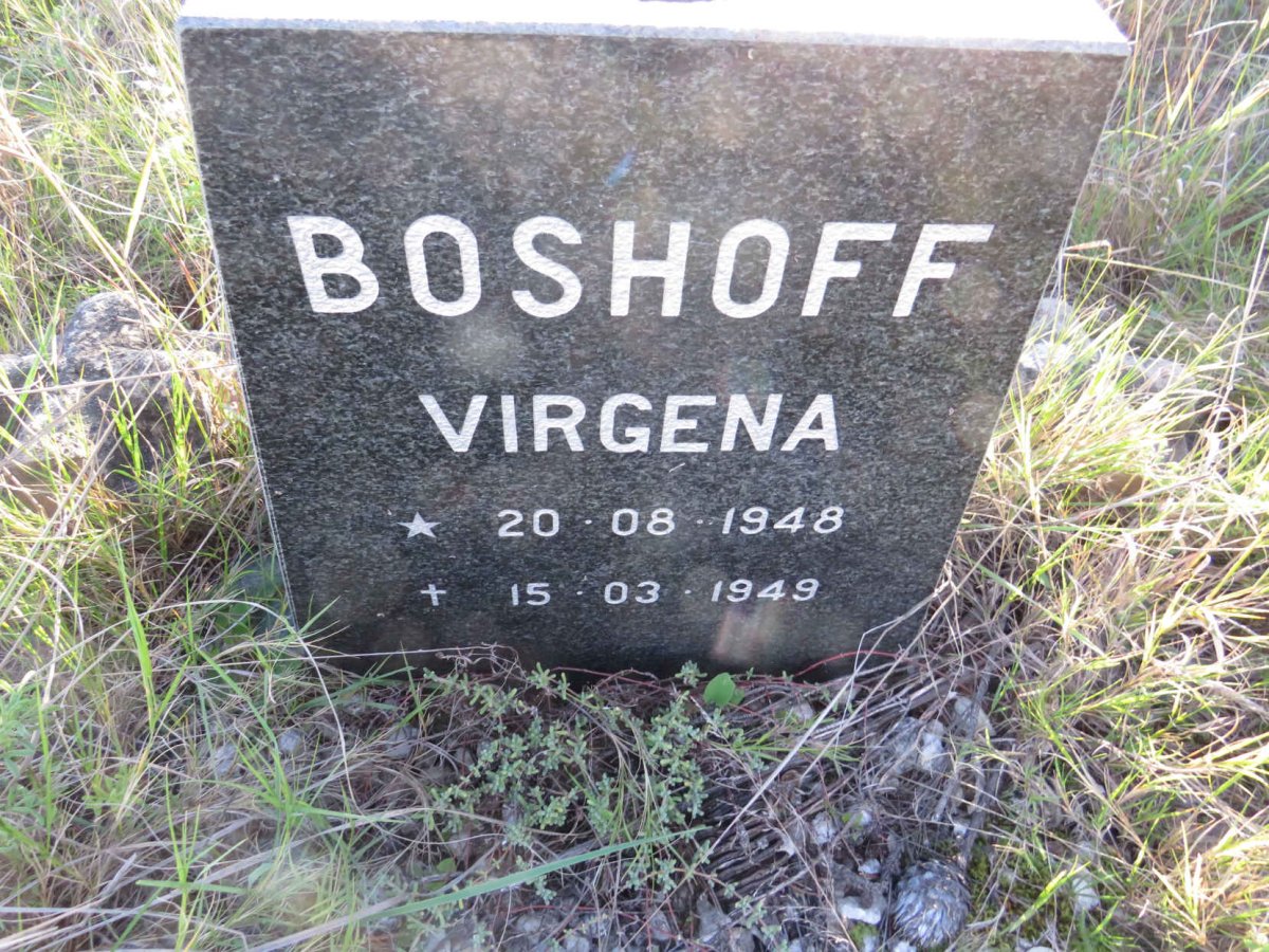 BOSHOFF Virgena 1948-1949