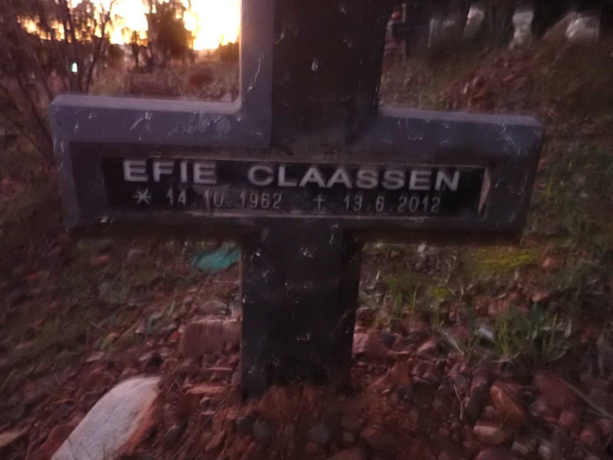 CLAASSEN Efie 1962-2012