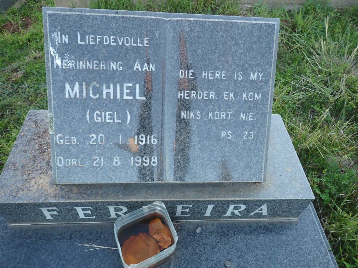 FERREIRA Michiel 1916-1998