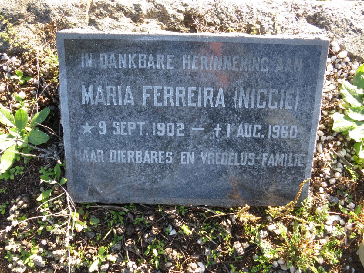 FERREIRA Maria 1902-1960