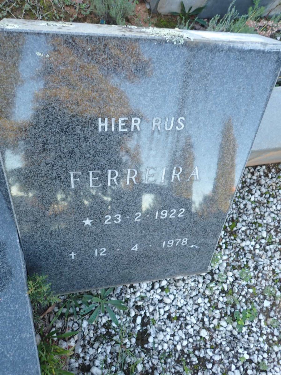 FERREIRA 1922-1978
