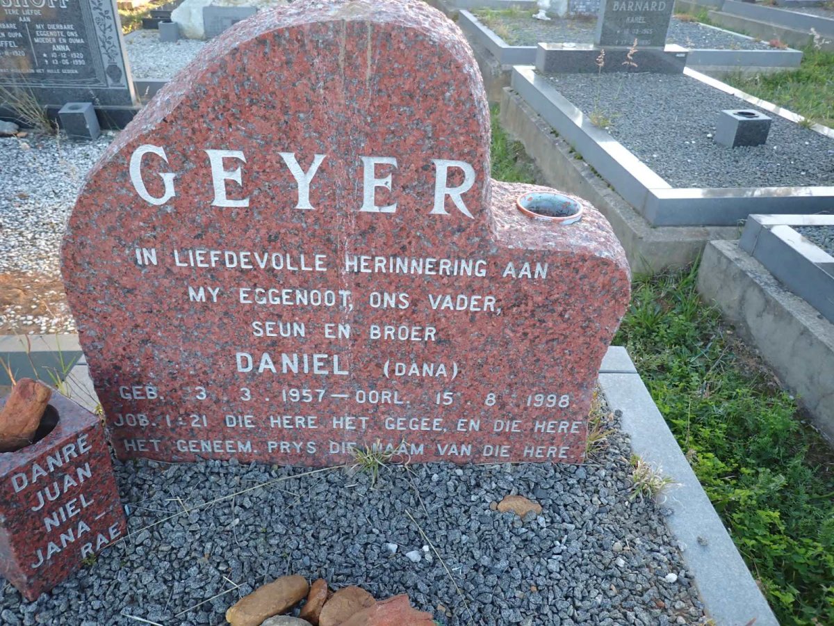 GEYER Daniel 1957-1998