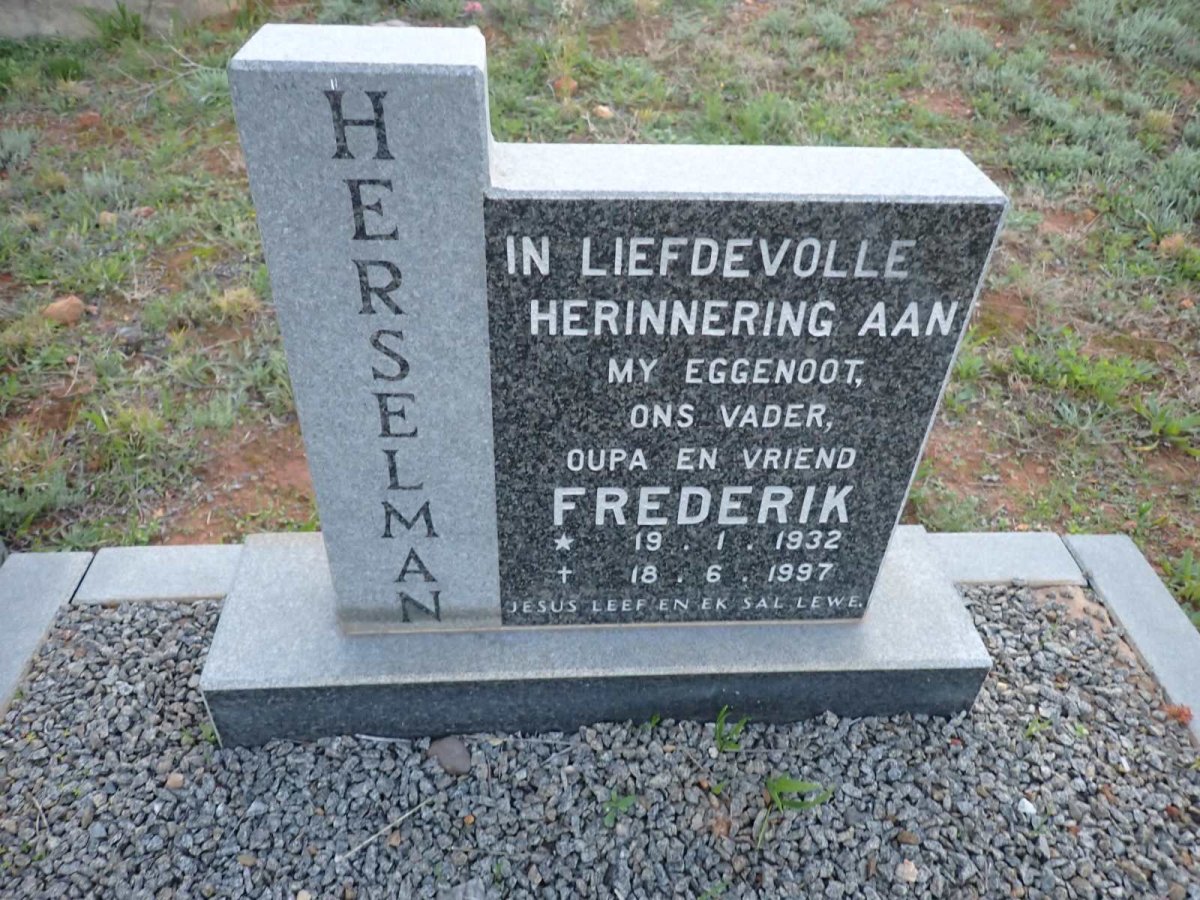HERSELMAN Frederik 1932-1997