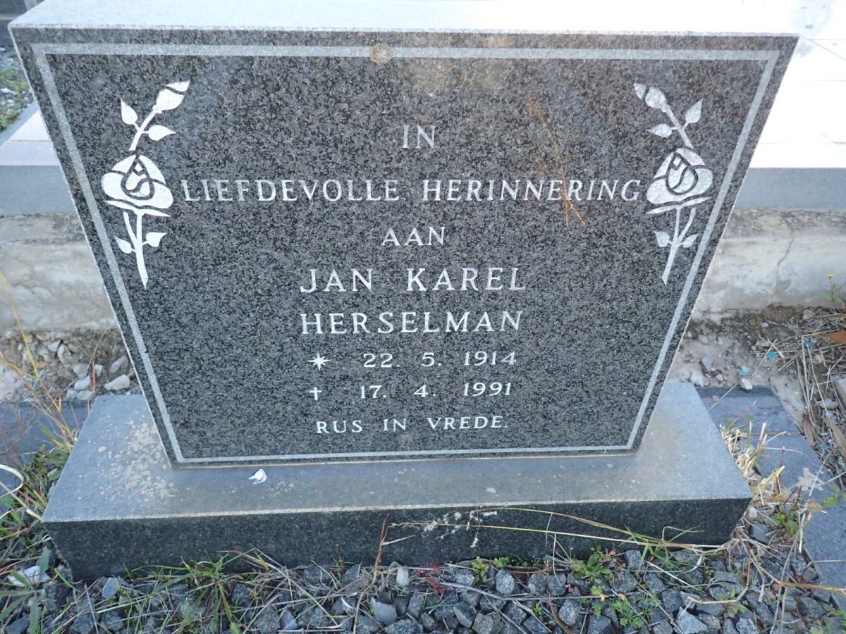 HERSELMAN Jan Karel 1914-1991