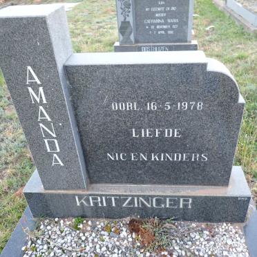 KRITZINGER Amanda -1978