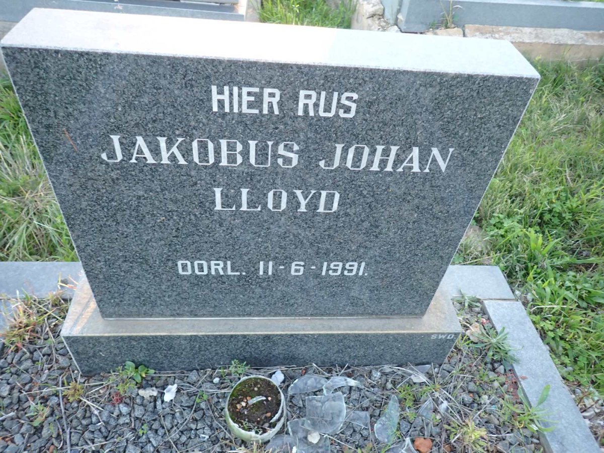 LLOYD Jakobus Johan -1991