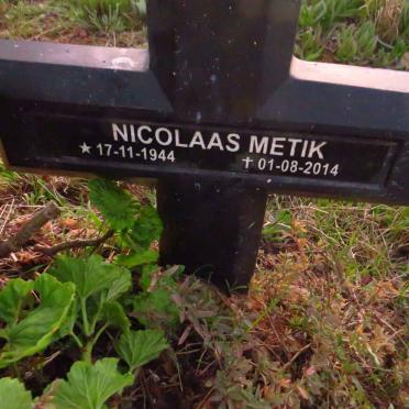 METIK Nicolaas 1944-2014