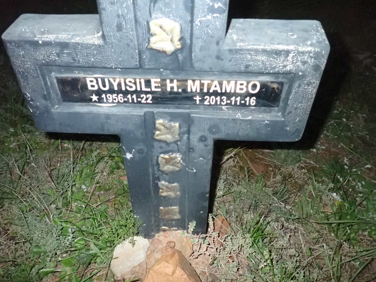 MTAMBO Buyisile H. 1956-2013