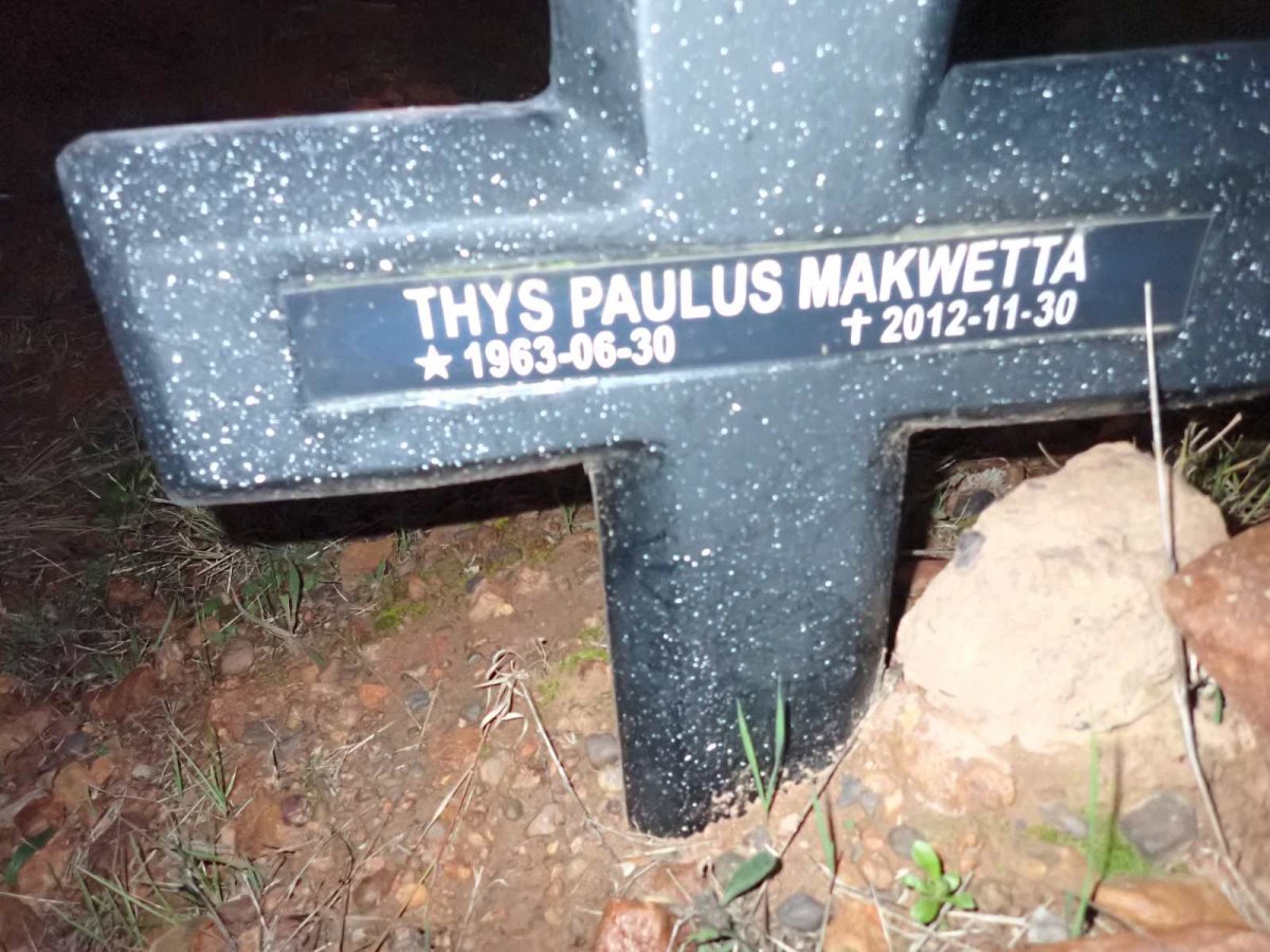 MAKWETTA Thys Paulus 1963-2012