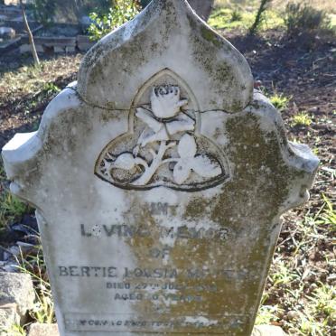 MEYER Bertie Lousia -1905
