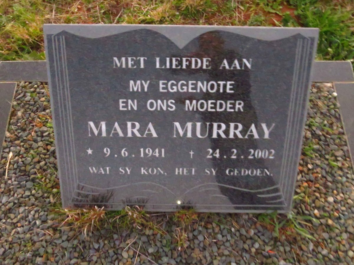 MURRAY Maria 1941-2002