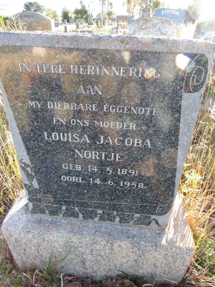 NORTJE Louisa Jacoba 1891-1958