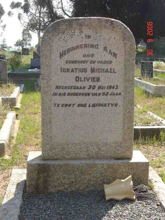 OLIVIER Ignatius Michael  -1943