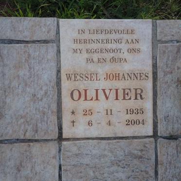 OLIVIER Wessel Johannes 1935-2004