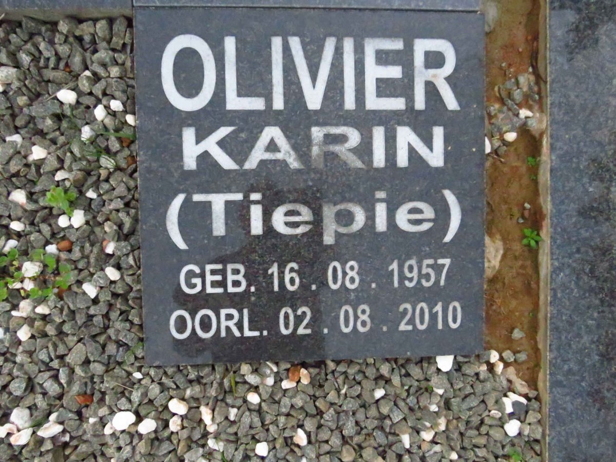 OLIVIER Karin 1957-2010